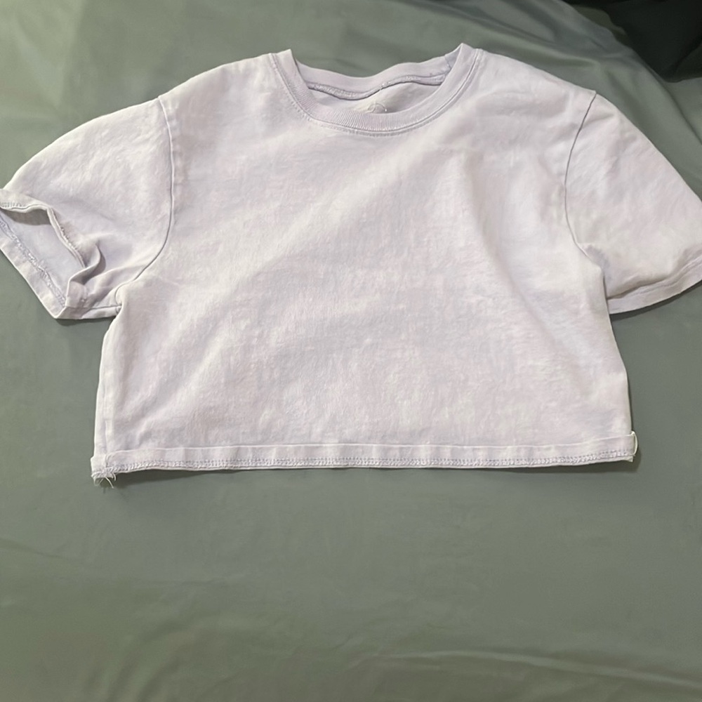 Rsq purple crop top size small